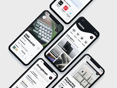 Mechanical Keyboard Marketplace App Design app app design flat flat design graphic design keyboard mechanical keyboard minimal minimalist minimalistic mobile mobile app design mobile ui ui ui design ui ux ux ux design