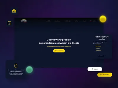 Entellicore animation animation design design system interface ui