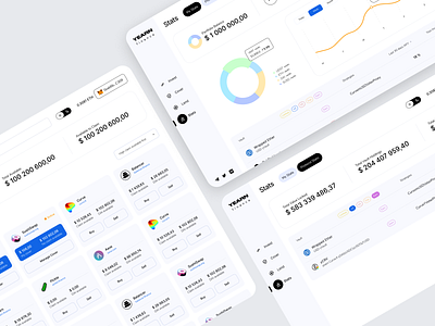 Yearn.finance Stats blockchain crypto dashboard dashboard design design ethereum graphic design stats tabs ui uiux ux web web app web application web design website