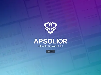 Biggest Design UI Kit & Design System by Apsolior apsolior autolayout beta version clean design design system design ui kit freebie minimal simple ui ux