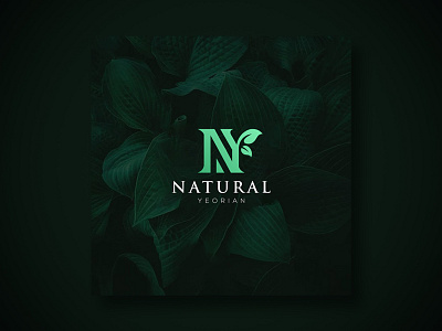 N Y letter logo- Natural logo design branding design icon illustration logo logodesign logotype vector