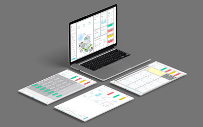 Dashboard ui vector