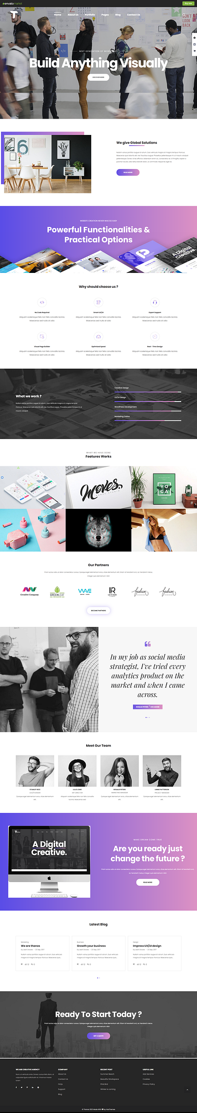 Corporate Business Html Template designs, themes, templates and ...