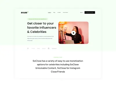 So Close Website Redesign | Product Design design product designe ui uiux uiuxdesign webdesign webdevelopment webflow webflowdesigner webflowdeveloper website