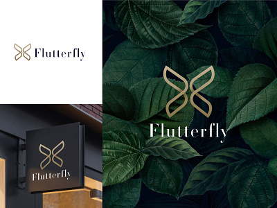 Flutterfly Logo apperal brandidentity branding brandlogo businesslogo butterfly butterflylogo clothing clothinglogo design fashionlogo graphic design icon illustration logo logodesign minimalist logo modern logo vector