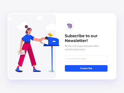 Daily UI Design Challenge | Day 26 | Subscribe 3d adobexd appdesign branding channel design designsense graphic design illustration landingpage webdesign uiux logo pop up subscribe subscribe page ui uiux ux youtube