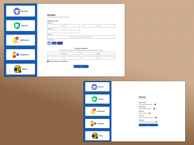 Privacy and Security design typography ui ux