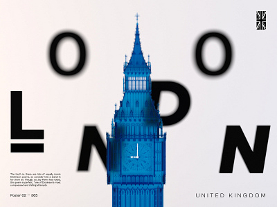 🏰 London 3d bigban c4d capital design flag graphic design london octane poster sss travel uk united