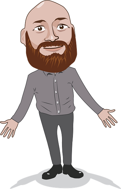 Digital puppet - based on client photos - character animate character animate character design illustration illustrator vector