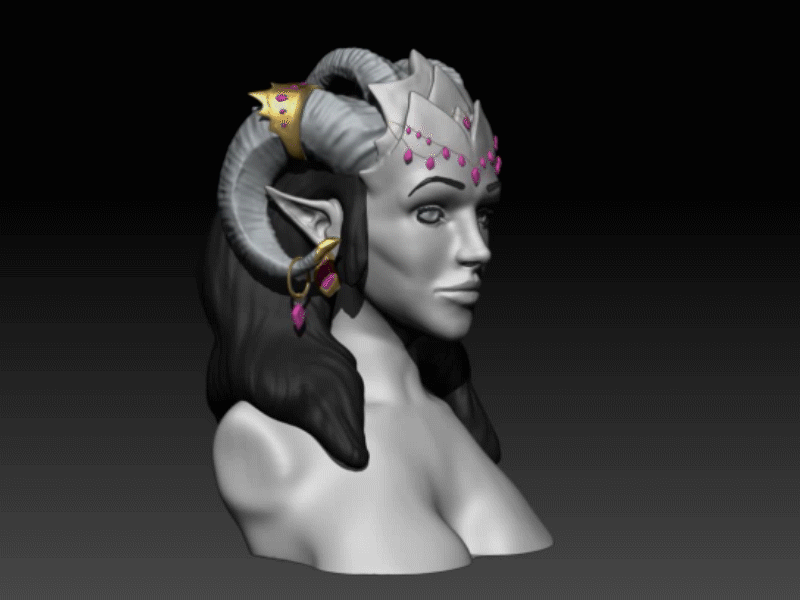 Succubus Queen 3d 3dsculpinting character3d sculpting zbrush