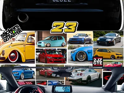 Modded World adobe car cars creative design engine fast cars graphic design gtr idea illustration logo modded modified moodboard photo manipulation supra