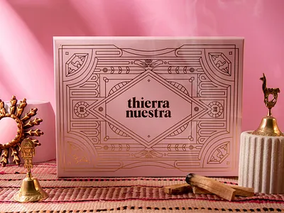 Thierra Nuestra™ — Knitwear for a lifetime box branding fashion fashion branding foil gold graphic design hot stamping logo packaging packaging design sustainable visual identity