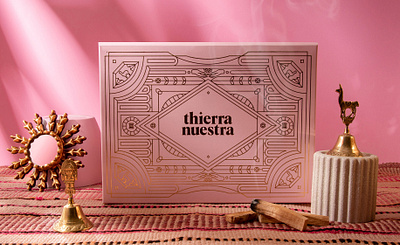 Thierra Nuestra™ — Knitwear for a lifetime box branding fashion fashion branding foil gold graphic design hot stamping logo packaging packaging design sustainable visual identity