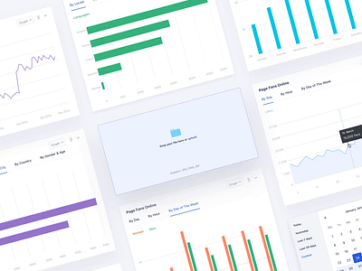 Upload photo - Kontentino animation chart colours dashboard flat kontentino marketing photo promo screen silicon smooth upload uploader waiting