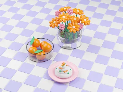 🍊 3d 3d art 3d artist 3d modeling blender blender 3d blender3dart design