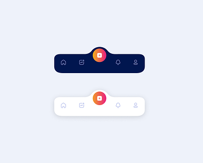 Bottom Navbar ball navigation bar bottom navbar navbar taskbar