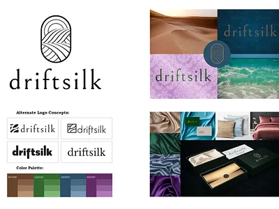 Driftsilk branding logo logo design