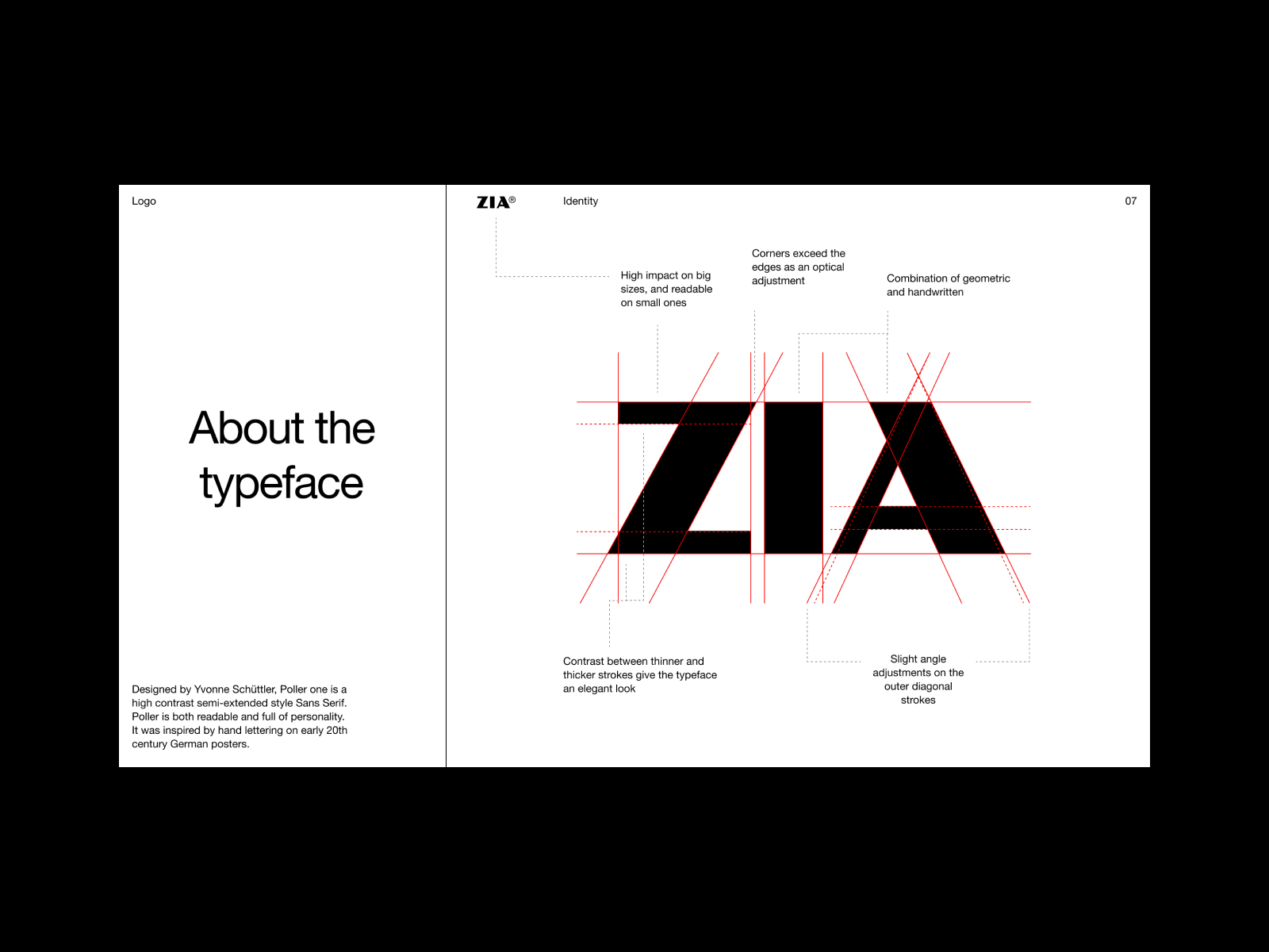 ZIA TileĀ® - 03 branding clean design graphic design layout logo minimal presentation slides typography