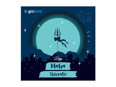 Maha Shivratri Post design illustration maha shivratri vector