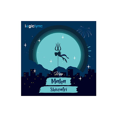 Maha Shivratri Post design illustration maha shivratri vector