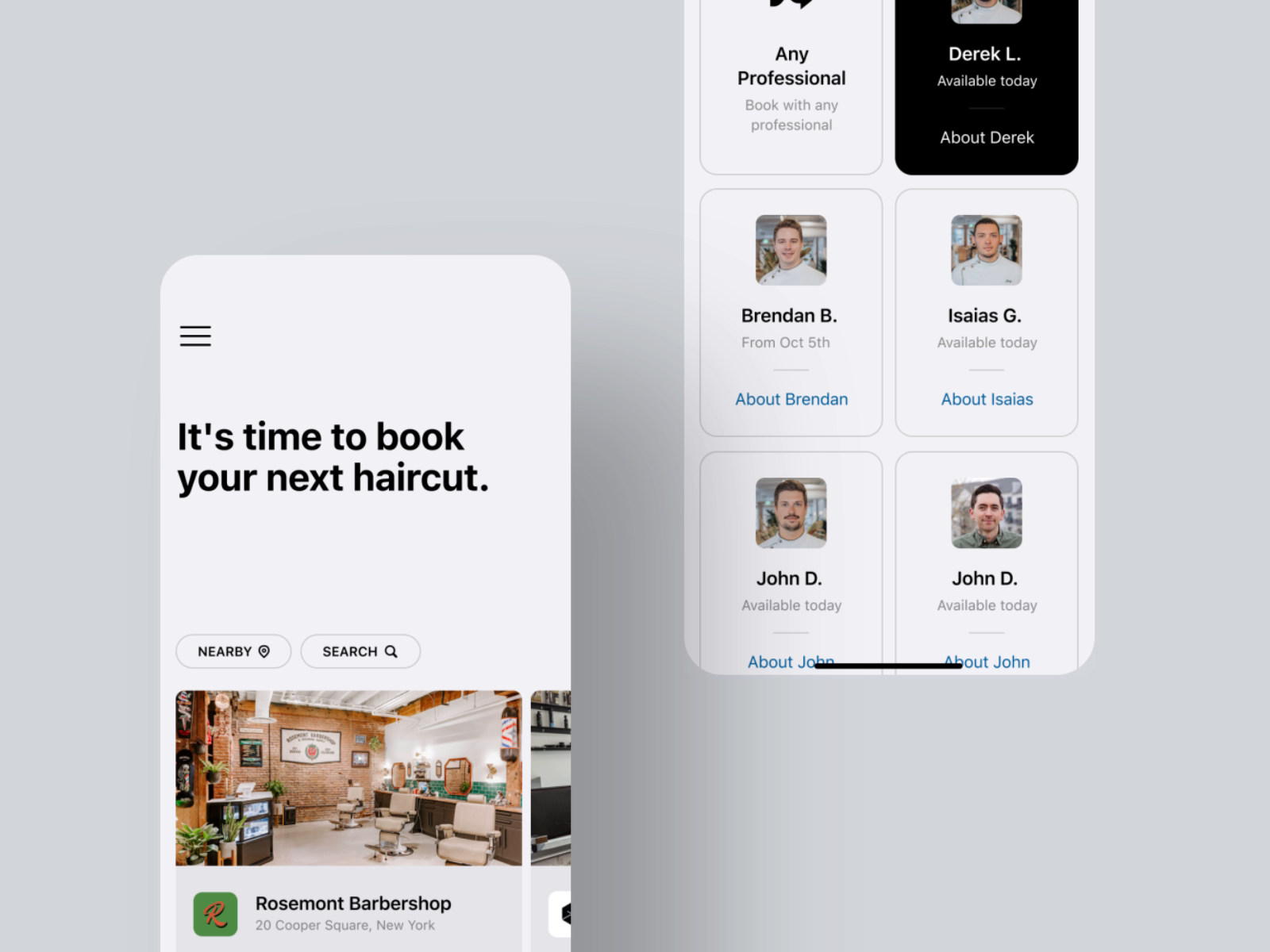 Example of Mobile App Design