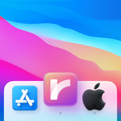 iOS icon view logo ui