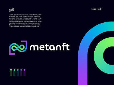 Metaverse Logo Design Metanft branding creative logo identity logo logo design logo mark logofolio logos logotype mark meta world metaverse logo minimal minimalist logo modern logo monogram nft typography vector virtual reality