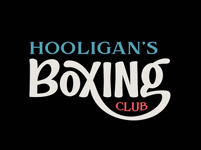 Hooligan’s Boxing Club boxing branding design doodle gorilla illustration lettering logo typography