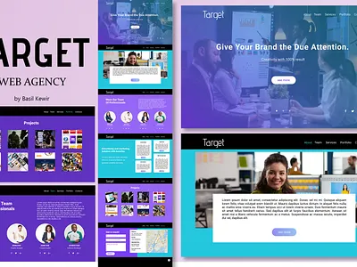 Target branding design figma ui web