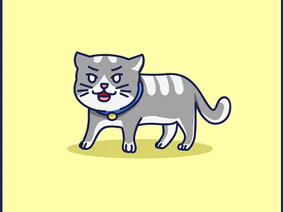 Cute Cat Kitty happy