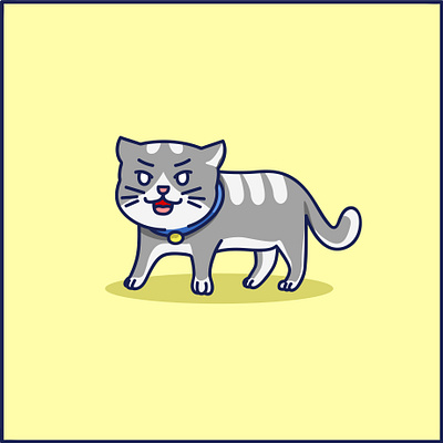 Cute Cat Kitty happy