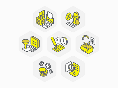 Chestny ZNAK icons app design graphic design icons illustration notifications ui ux vector