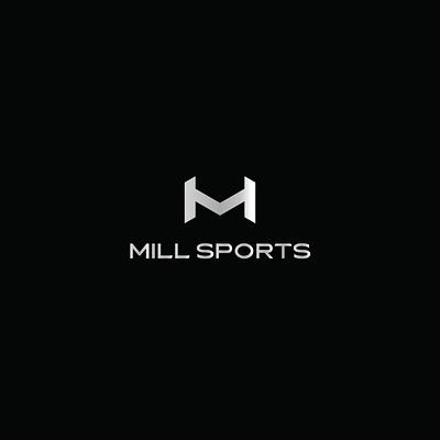 Mill Sports 3d arifin branding design graphic design illustration logo mill sports minimalist sports sports logo tanvir ui