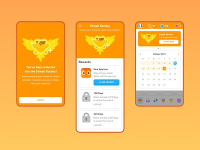 Duolingo Streak Society app duo duolingo gamification language product design streak