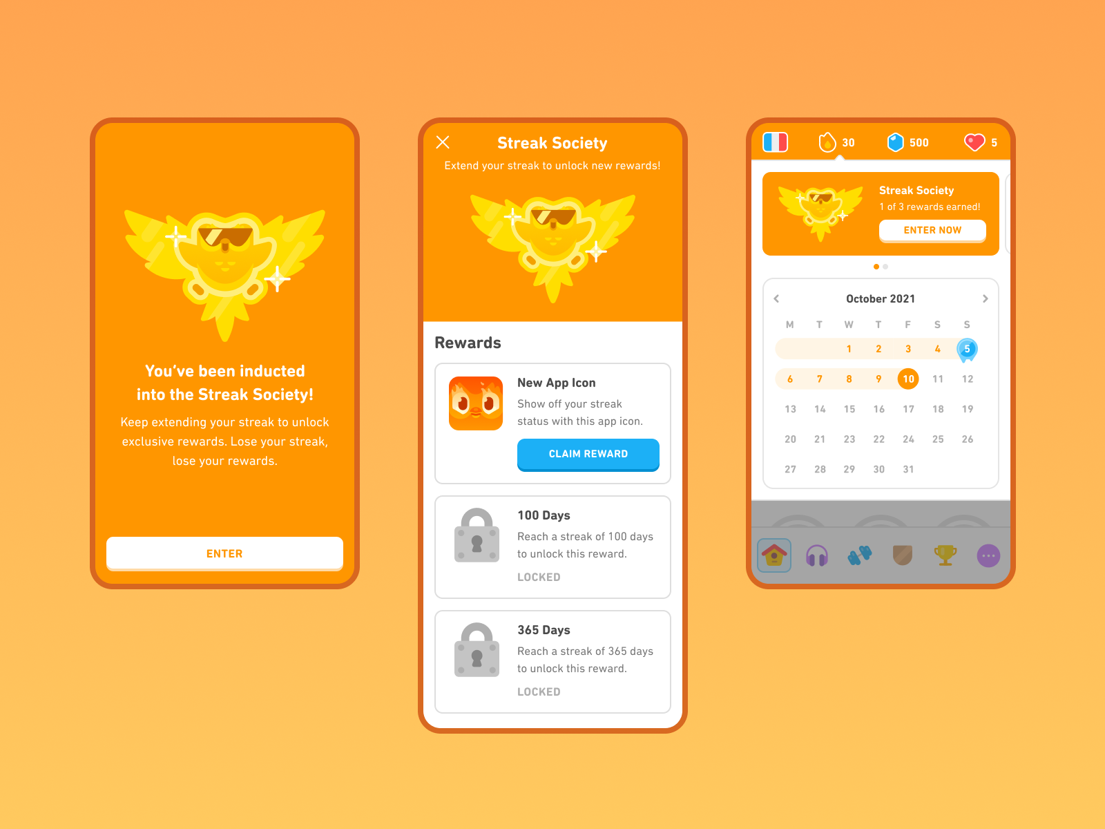 Duolingo Streak Society