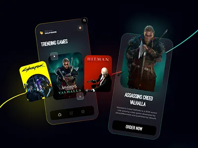 Game Store Mobile App 3d branding design games gamesmobileapp gamestore graphic design illustration mobileapp productdesign typography ui uiux uiuxdesign uiuxdesigner videogames