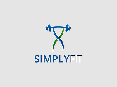 Simply Fit Logo Design 3d best fitness logo branding business logo design creative fitness logo design dribbble dribbble best shot female fitness logo fit logo fit university logo fitness logo ideas graphic design health and fitness logo illustration logo design branding modern logo motion graphics physical fitness simply fit