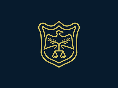 Legal Eagle concept eagle justice law lawful leaves legal logo scales shield