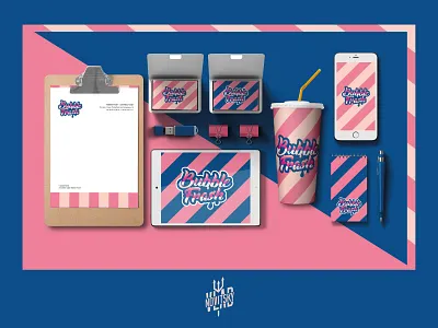 Сorporate identity of candy logo branding business card candy corporate identity form graphic design identity logo logotype sweet