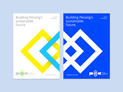 Penang Infrastructure Corporation (PIC) Brand Visual branding logo logomark