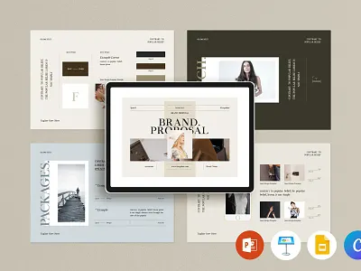 Brand Proposal PowerPoint Template brand guideline brand proposal business business plan company presentation keynote powerpoint presentation project plan project proposal