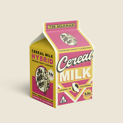 The Milkman branding design graphic design illustration
