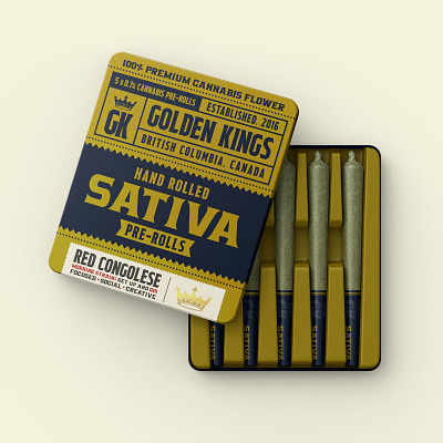 Golden Kings branding design graphic design typography