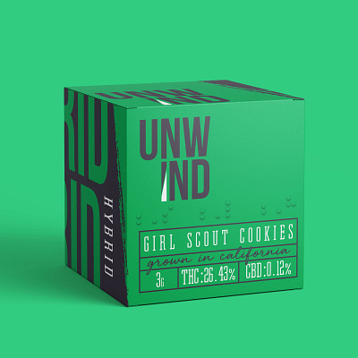 Unwind branding design graphic design packaging