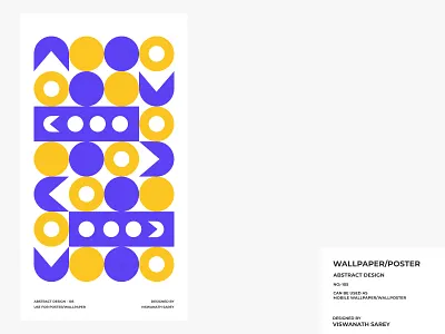 Abstract - 105 Poster/Wallpaper abstract abstract design abstract poster abstract theme abstract wallpaper design minimal pac man pacman theme wallpaper wallposter