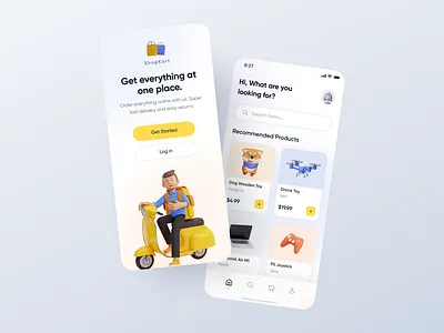 🛒 ShopKart - eCommerce Store | UI Design