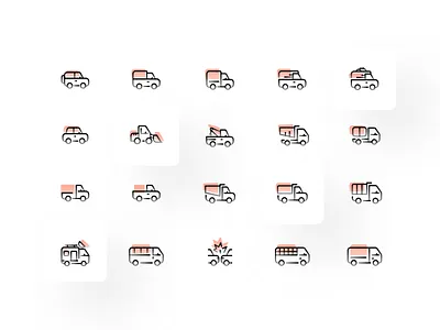 Minimal Car Icons bmw car car icon car icons flat icon icon design icon pack icon set iconly icons iconsset illustration minimal ui vector