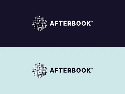 Afterbook Branding afterbook afterbook branding branding clean brand colour palette dark green logo logo design orange saas brand saas logo