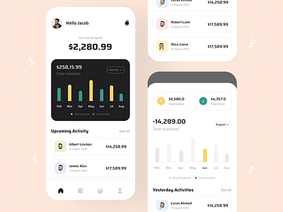 Smart Banking App app app design app ui app ui design banking banking app banking app design design smart app smart banking smart banking app uihut visual visual design