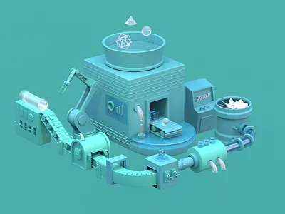 Project practice 3d ui